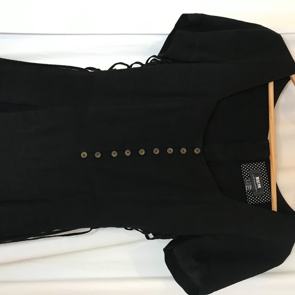 SOLD - Anthropologie Maeve - Square Collar / Wide Leg Romper - Picture 2 of 13